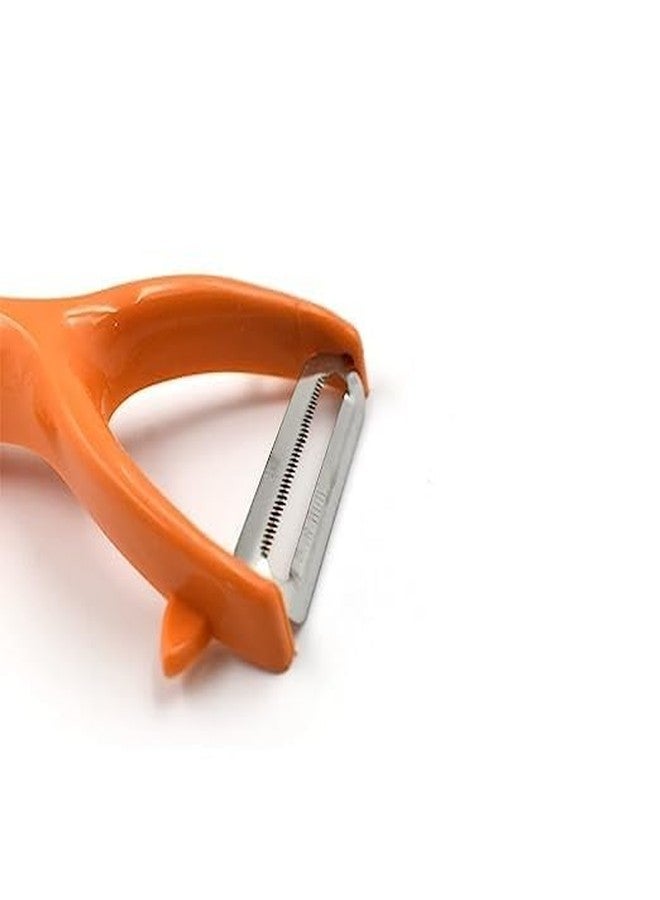 BigPlayer Multipurpose Stainless Steel Vegetable & Fruit Peeler - Efficient & Durable for Fresh Produce Prep - Image 3